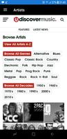 Udiscovermusic تصوير الشاشة 1