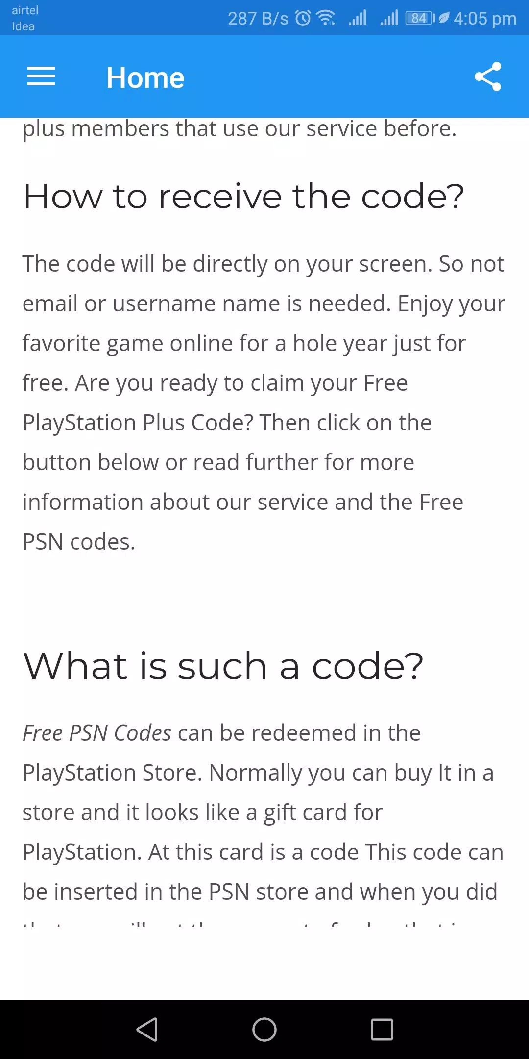 Free Ps Plus Codes Generator