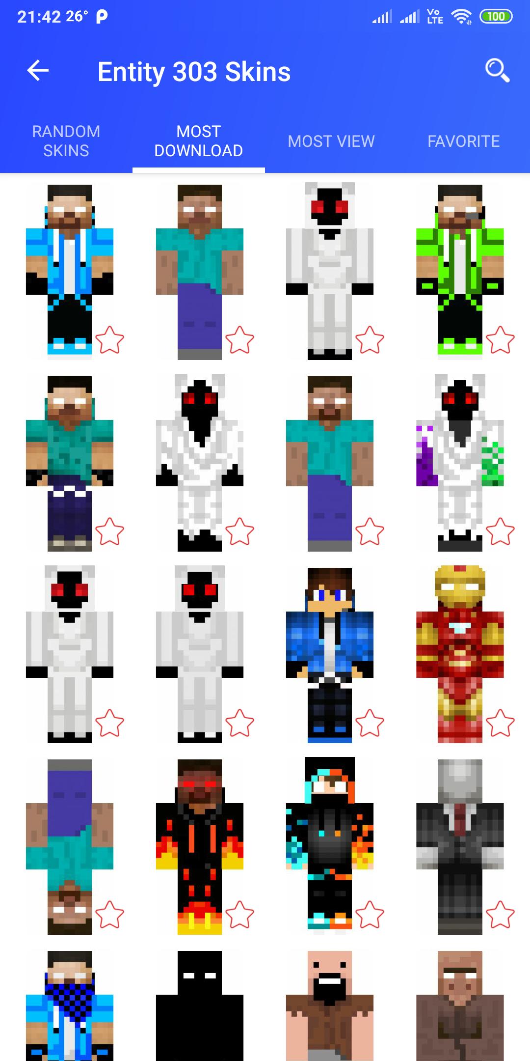 Entity 303 Herobrine Skins For Android Apk Download