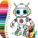Robot man: coloring robot APK