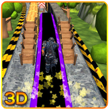 Robot Subway Train Runner Adventure Zeichen