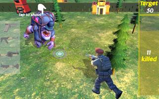 Bigfoot Hunter Monster Game 3D Ekran Görüntüsü 1