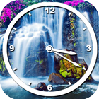 Waterfall Clock Live Wallpaper ไอคอน