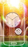 Waterfall Clock Live Wallpaper ภาพหน้าจอ 1