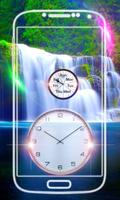 Waterfall Clock Live Wallpaper ภาพหน้าจอ 3