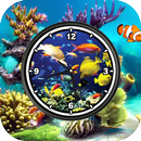 Aquarium Clock live wallpaper APK