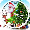 Christmas Clock Live Wallpaper