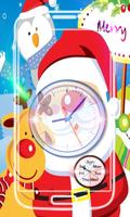Christmas Clock Live Wallpaper ภาพหน้าจอ 1