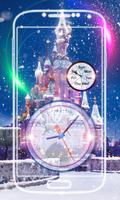 Christmas Clock Live Wallpaper ภาพหน้าจอ 3