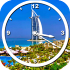 Dubai Clock Live Wallpaper ikona