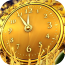Gold Clock Live Wallpaper APK
