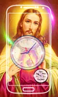 Jesus Clock Live Wallpaper スクリーンショット 1