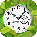 Leaves Analog Clock Live Wallpaper APK