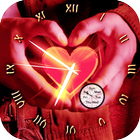 ikon Love Clock Live Wallpaper