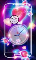 Love Clock Live Wallpaper poster