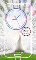 Peacock Clock Live Wallpaper syot layar 2