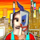 Clown Man Neighbor. Cyber City APK