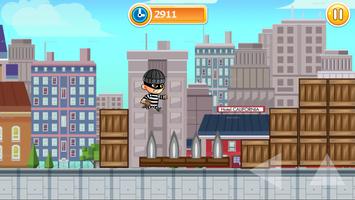 Mr Ninja 1 : Robber Parkour Race - Freerun game 3D plakat