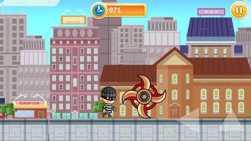 Mr Ninja 1 : Robber Parkour Race - Freerun game 3D capture d'écran 1
