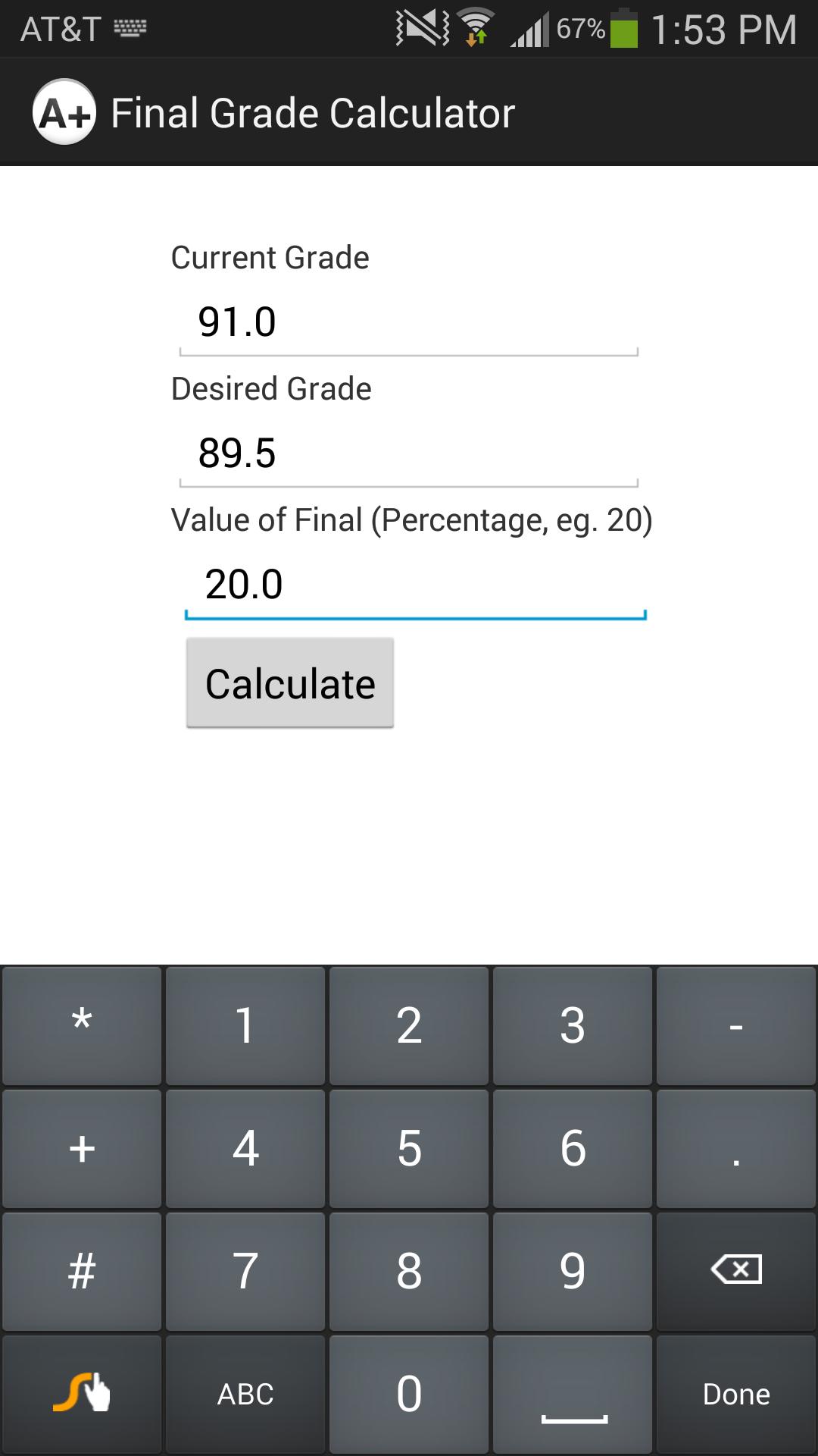 Final Grade Calculator APK for Android Download
