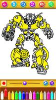 Robots Coloring And Game Ekran Görüntüsü 2
