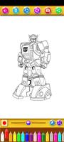 Robots Coloring And Game Ekran Görüntüsü 3
