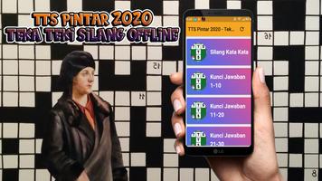 Poster TTS Pintar 2020 - Teka-Teki Silang Offline