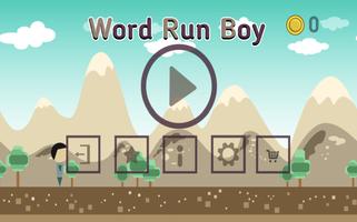 Word Run Boy 포스터