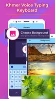 Khmer Voice Typing Keyboard پوسٹر