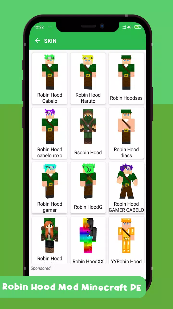 Robin Hood Minecraft Skin - Apps on Google Play