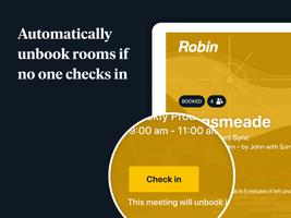برنامه‌نما Robin - Meeting room display عکس از صفحه