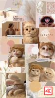 Cute Cat Wallpaper ảnh chụp màn hình 1