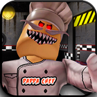 Escape pappa chef: scary pizza ikona