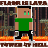 Floor Lava Tower Hell Obby For Android Apk Download - roblox lava obby