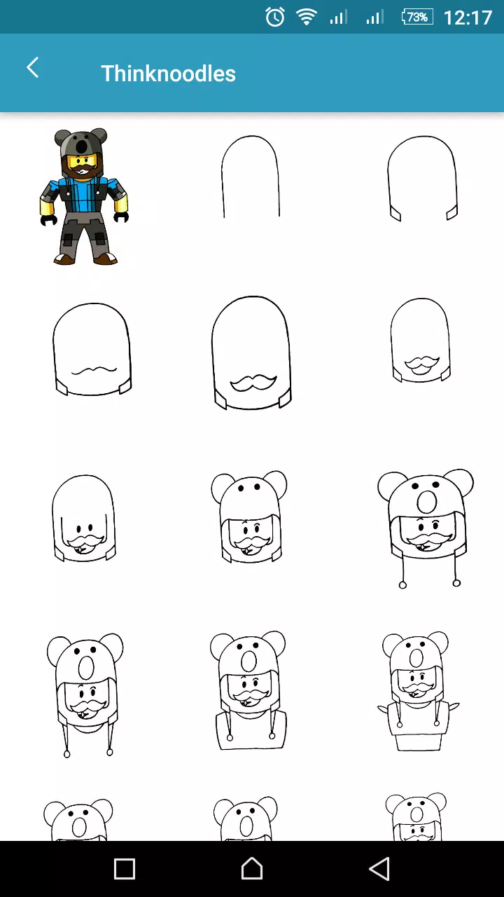 How to Draw Roblox Logo - Step by Step 