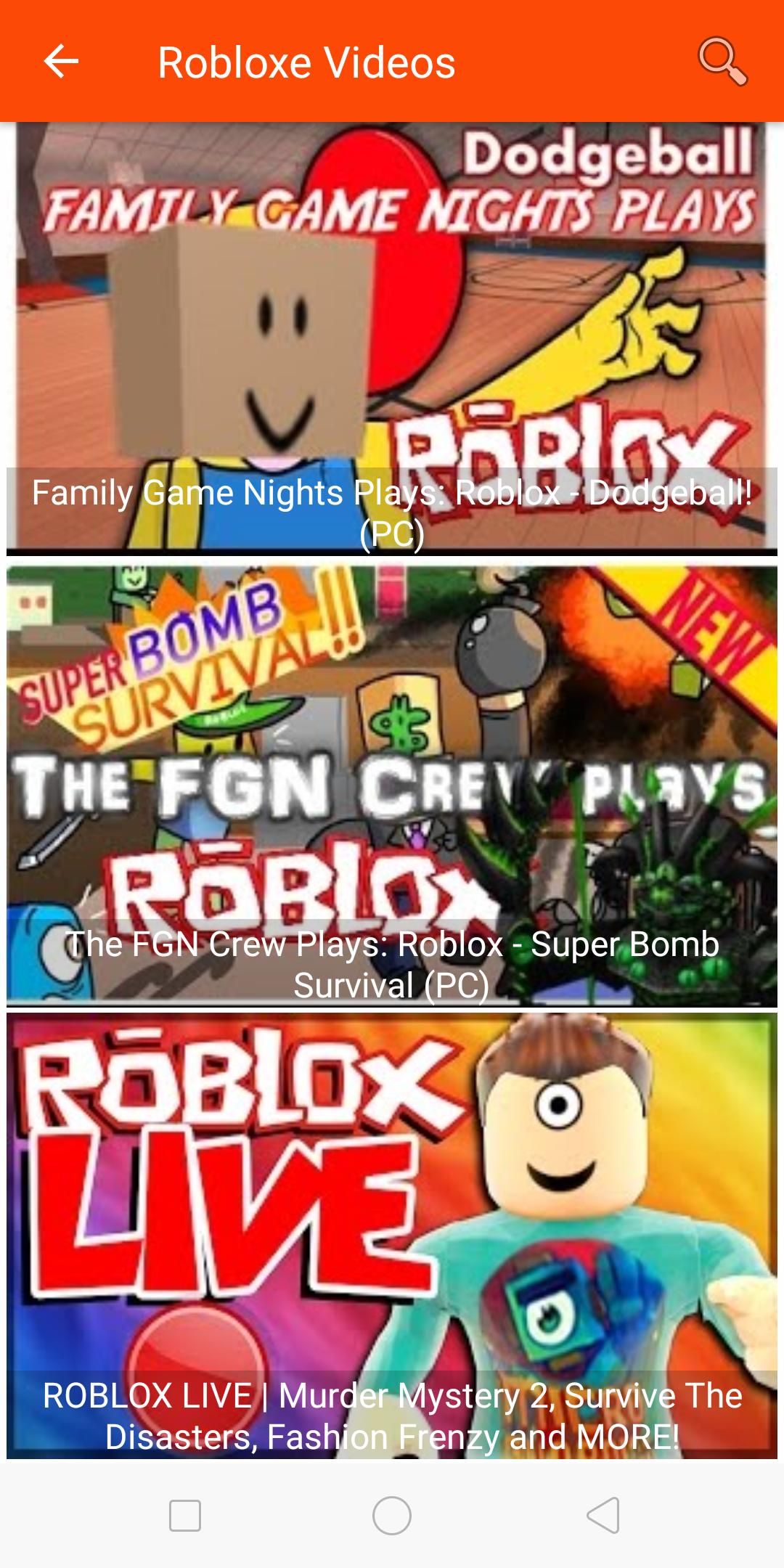 Let S Play Videos For Robloxe For Android Apk Download - download ايسي يوتيوب roblox رعب video eg ytb lv