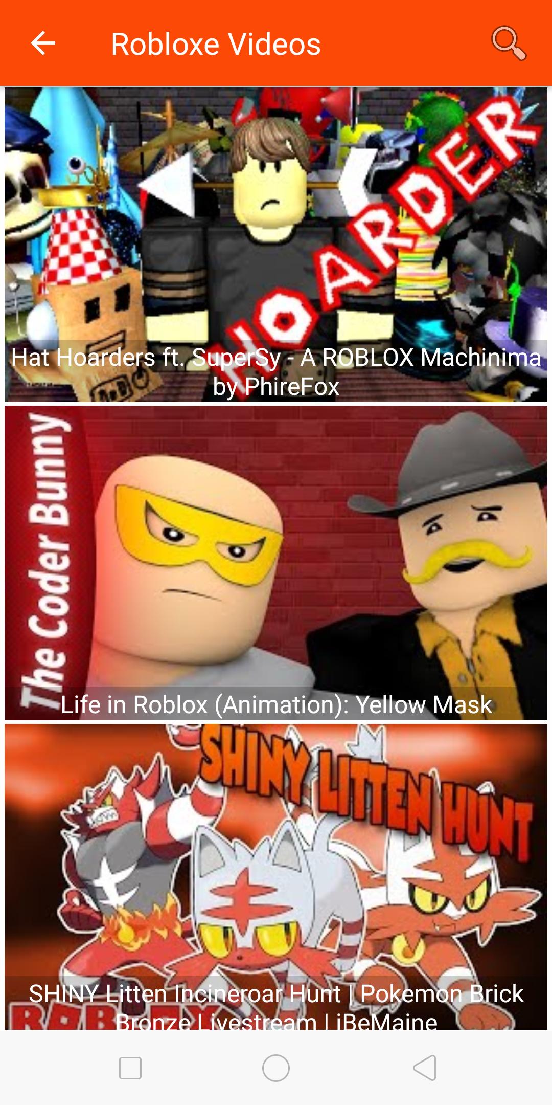 Let S Play Videos For Robloxe For Android Apk Download - the game show a roblox machinima