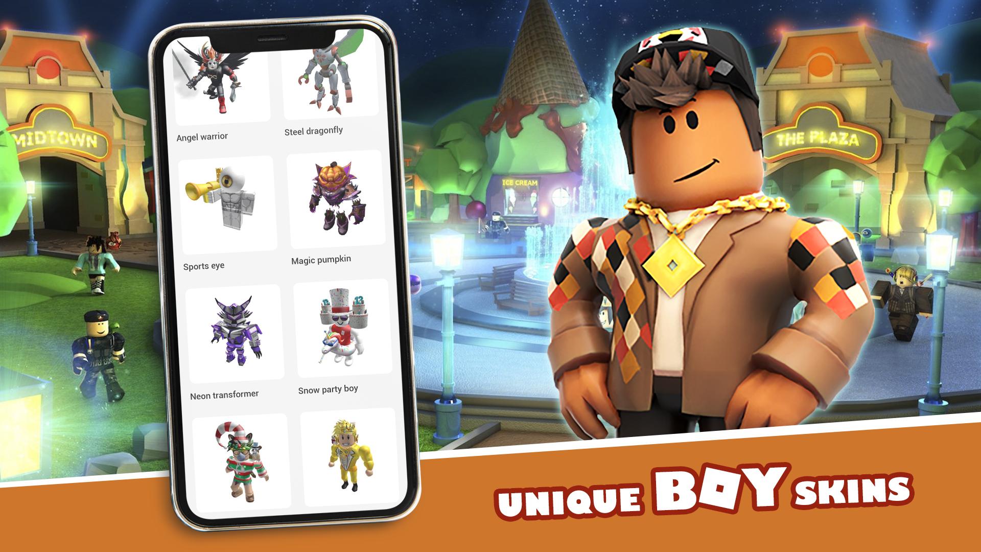 Master Skins For Roblox For Android Apk Download - character roblox roblox skins free