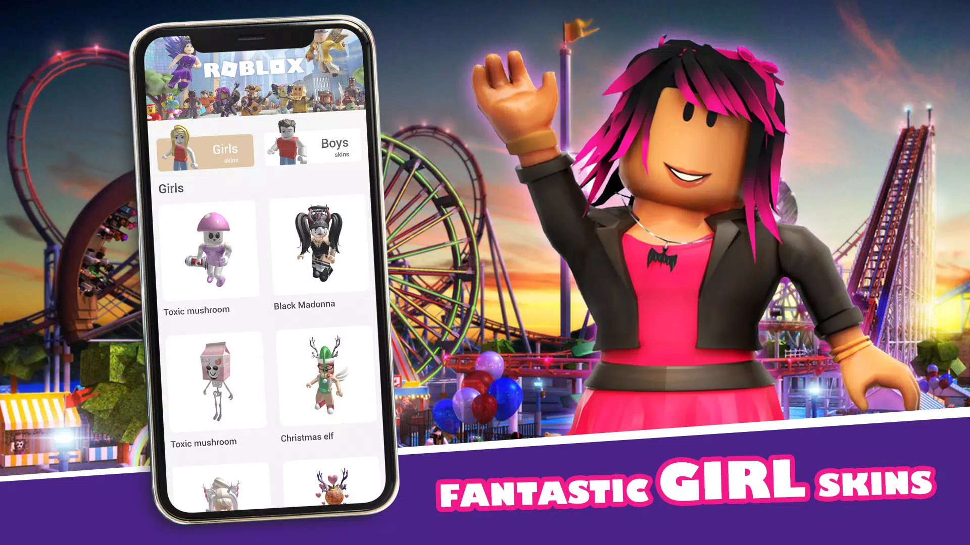 Baixar Girl Skins for Roblox 17.8 Android - Download APK Grátis