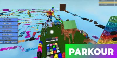 Parkour maps for roblox poster