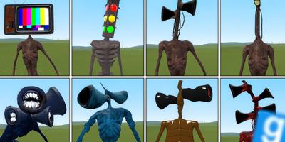 siren head  for garry's mod imagem de tela 1