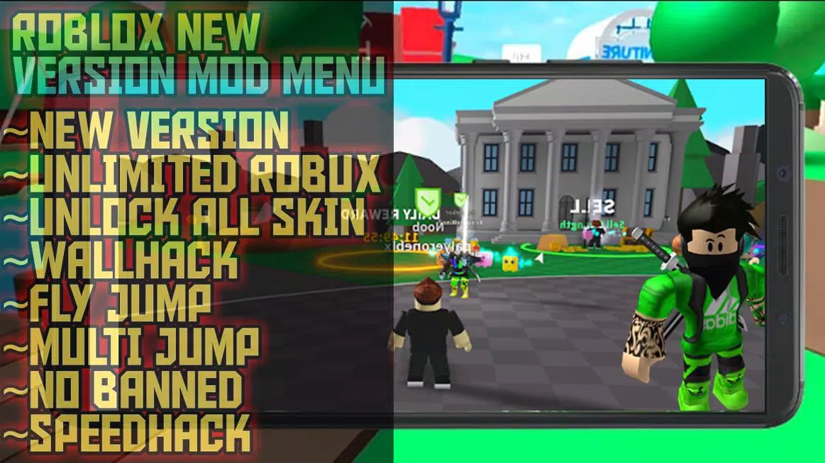 MOD MENU ROBLOX!! O MELHOR MOD ATUALIZADO