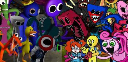 Roblox rainbow friend mod Plakat