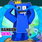 Rainbow Friend skin for roblox icône