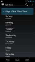 Tajik Basic capture d'écran 1