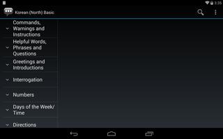 Korean (North) Basic syot layar 3