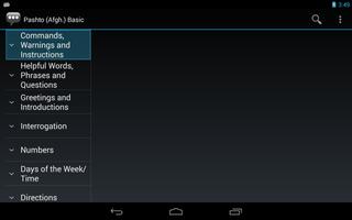 Pashto (Afgh.) Basic screenshot 3