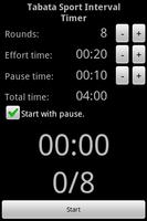 Tabata Sport Interval Timer Cartaz