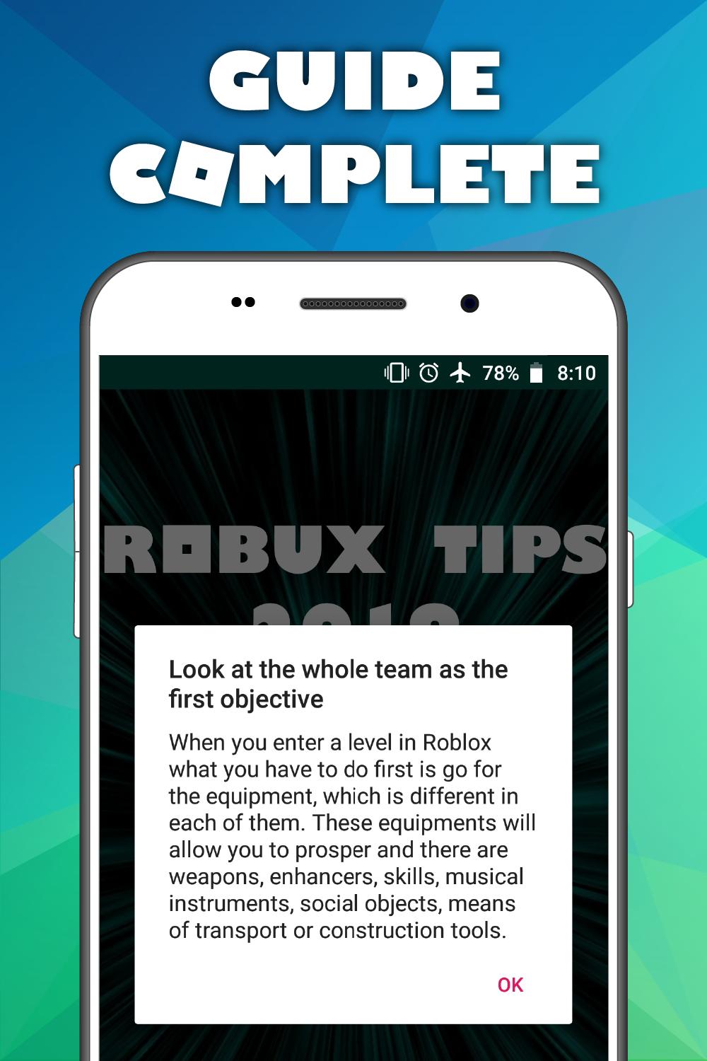 Guia Robux Para Roblox 2019 For Android Apk Download - como tener robux gratis unica manera real y legal para tener robux