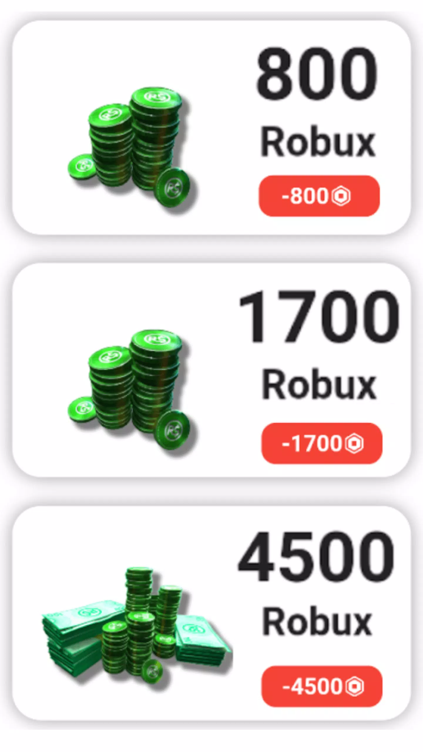 1,700 robux - Roblox